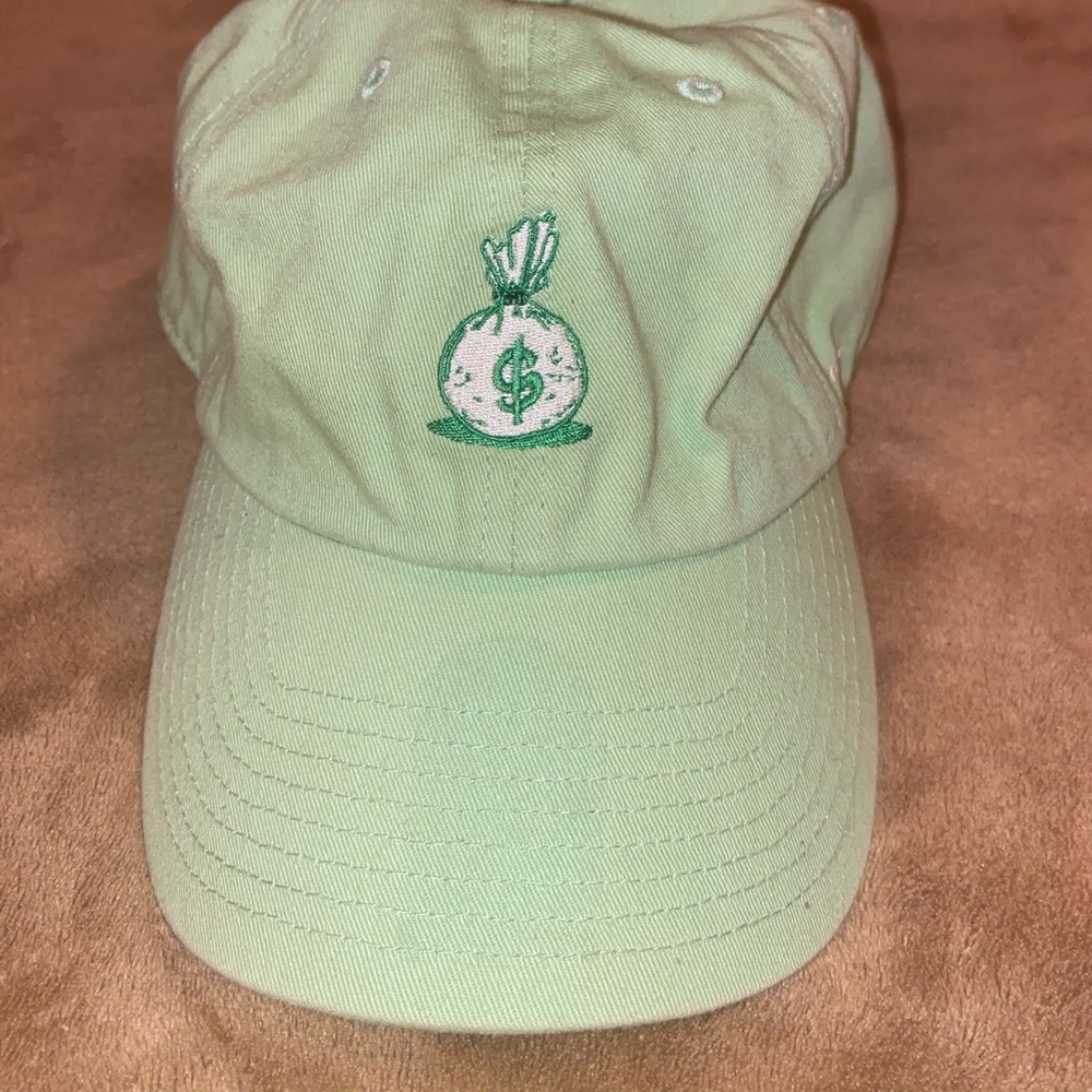 Money bag dad cap